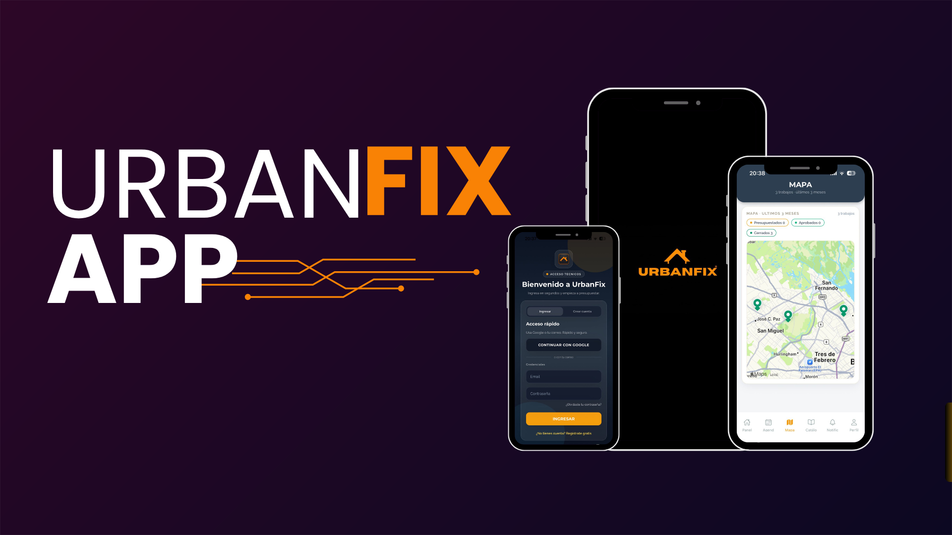 UrbanFix app